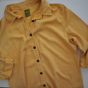 Pulp Tencel Artsy Button Up Top | XL